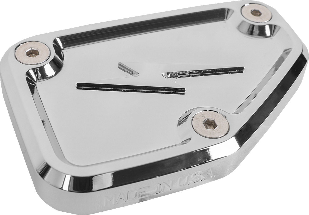 Thrashin Supply CO. Master Cylinder Cover - Brake - Front - Chrome