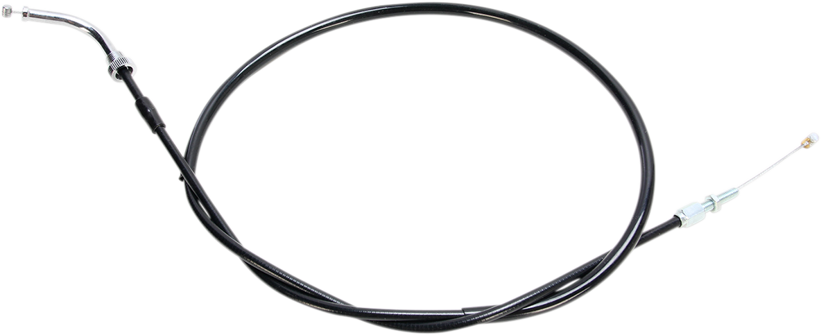 Motion Pro Black Vinyl Throttle Cable - Push - +8" - '04-'09 VT750C