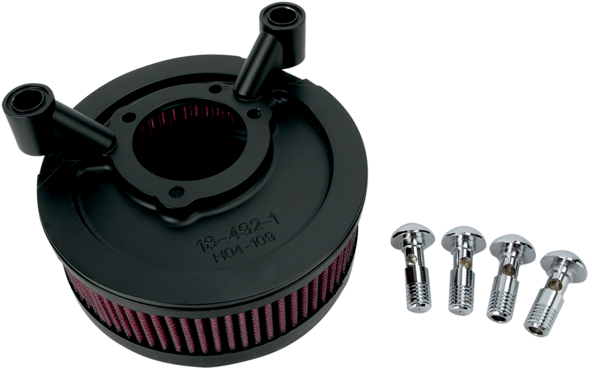 Arlen NESS Big Sucker™ Air Filter Kit - Black - Stage I