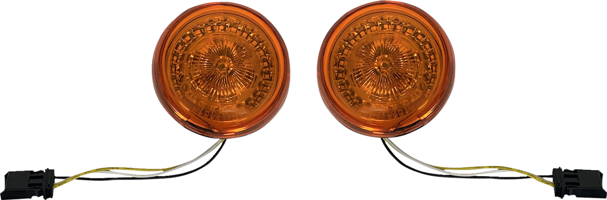 Custom Dynamics Turn Signal - Amber Lens - CVO