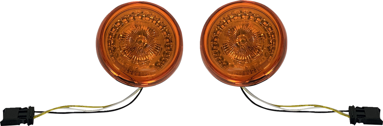 Custom Dynamics Turn Signal - Amber Lens - CVO