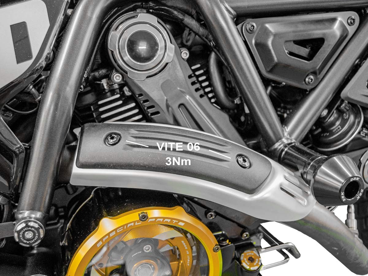 Ducabike DBK KVT40 - Scrambler Higher Exhaust Heat Guard Screw Kit