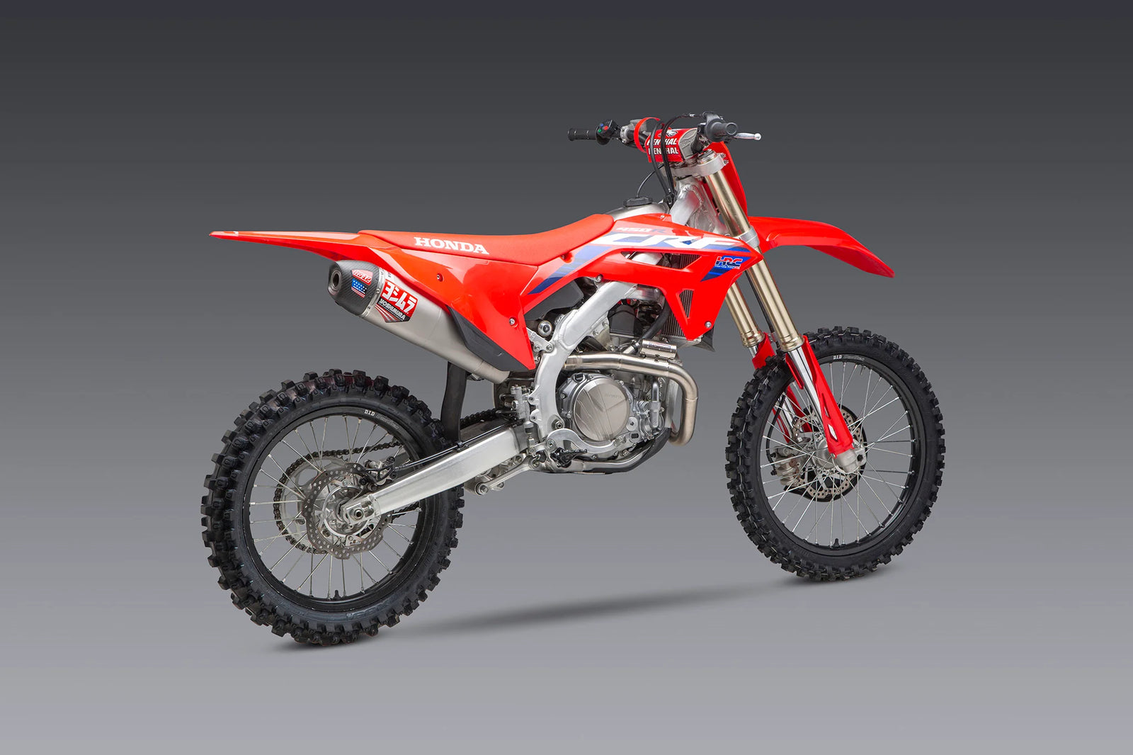 Yoshimura CRF450R/RX 2021-2024 / CRF450R-S 2023-2024 RS-12 Titanium Full Exhaust, W/ Titanium Muffler
