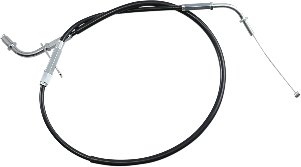 Motion Pro Black Vinyl Throttle Cable - Pull - '85-'86 ZL900A