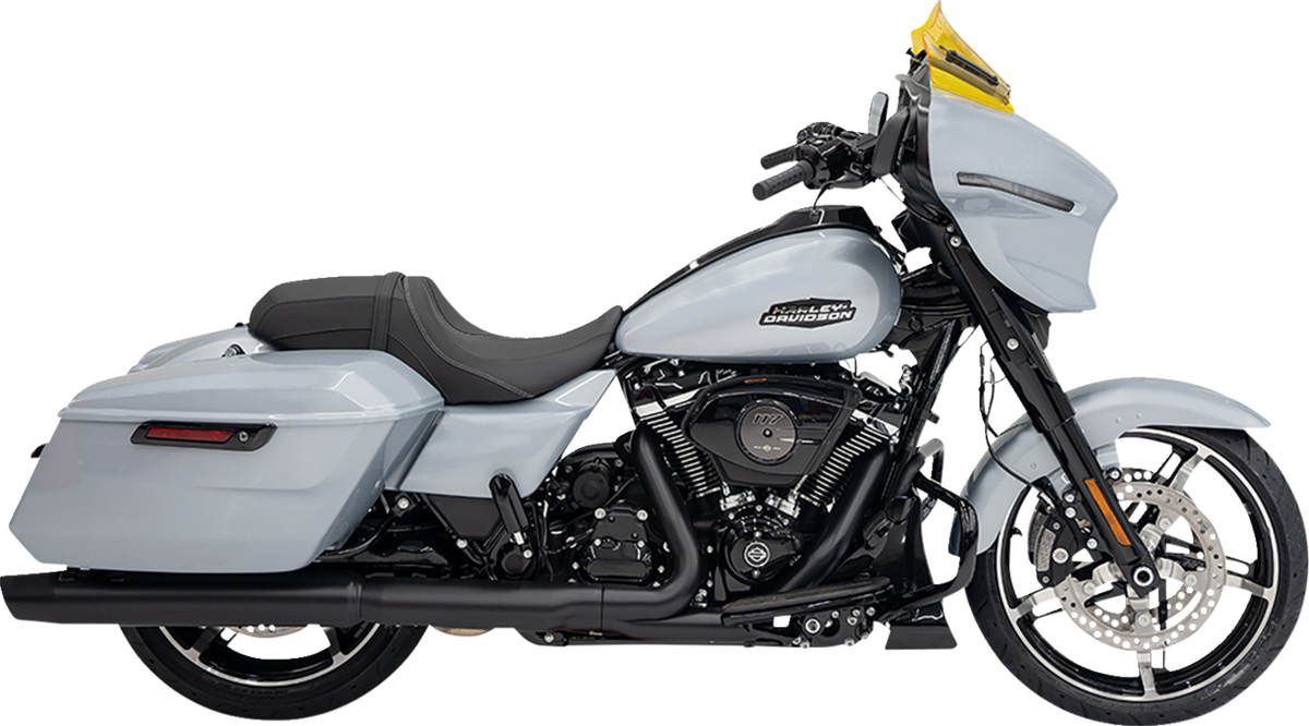 Klock Werks Kolor Flare® Windshield - 8" - Yellow - '23-'25 FLHX