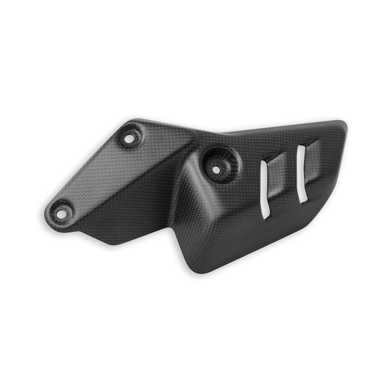 Ducabike DBK Carbon Fiber Left Lower Exhaust Heat Shield for Ducati Diavel V4