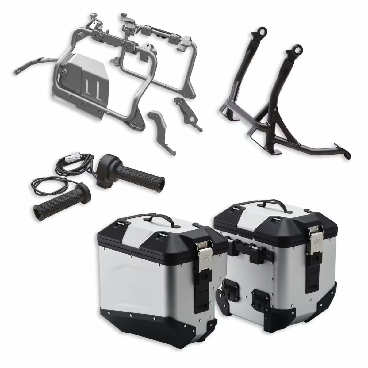 Ducati Performance Multistrada V4 Touring Aluminium Accessory Package