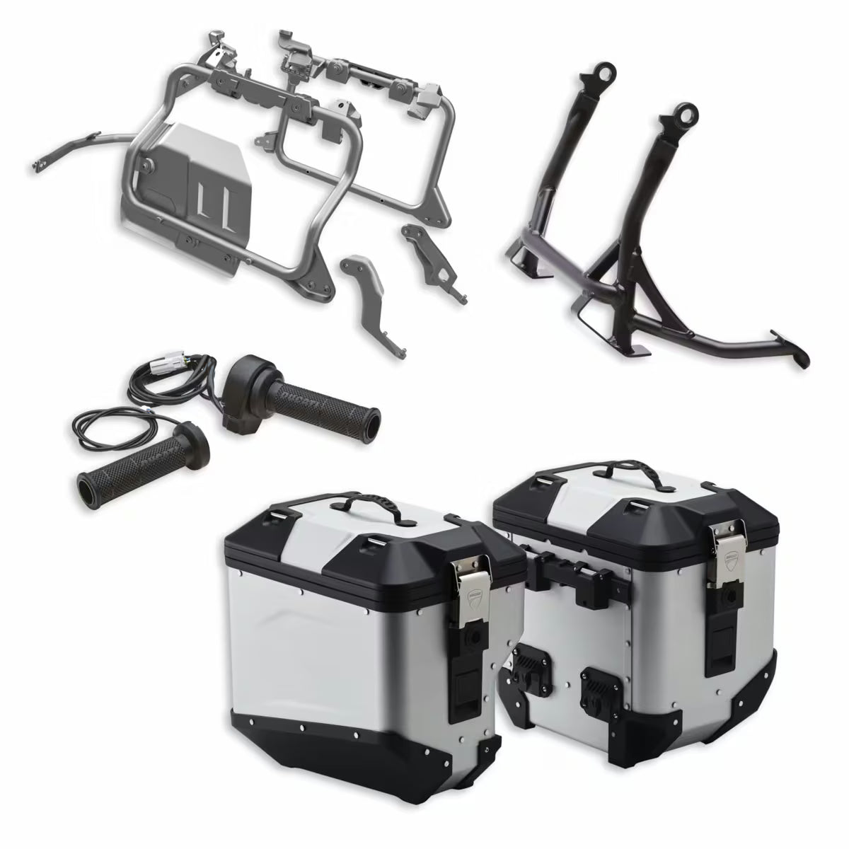 Ducati Performance Multistrada V4 Touring Aluminium Accessory Package