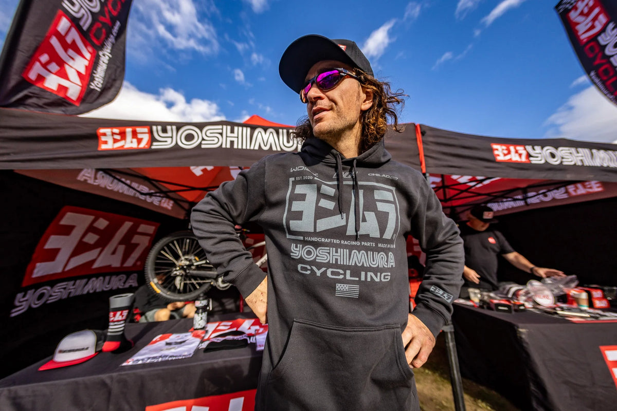 Yoshimura Race Team Pull Over Hoodie Coal