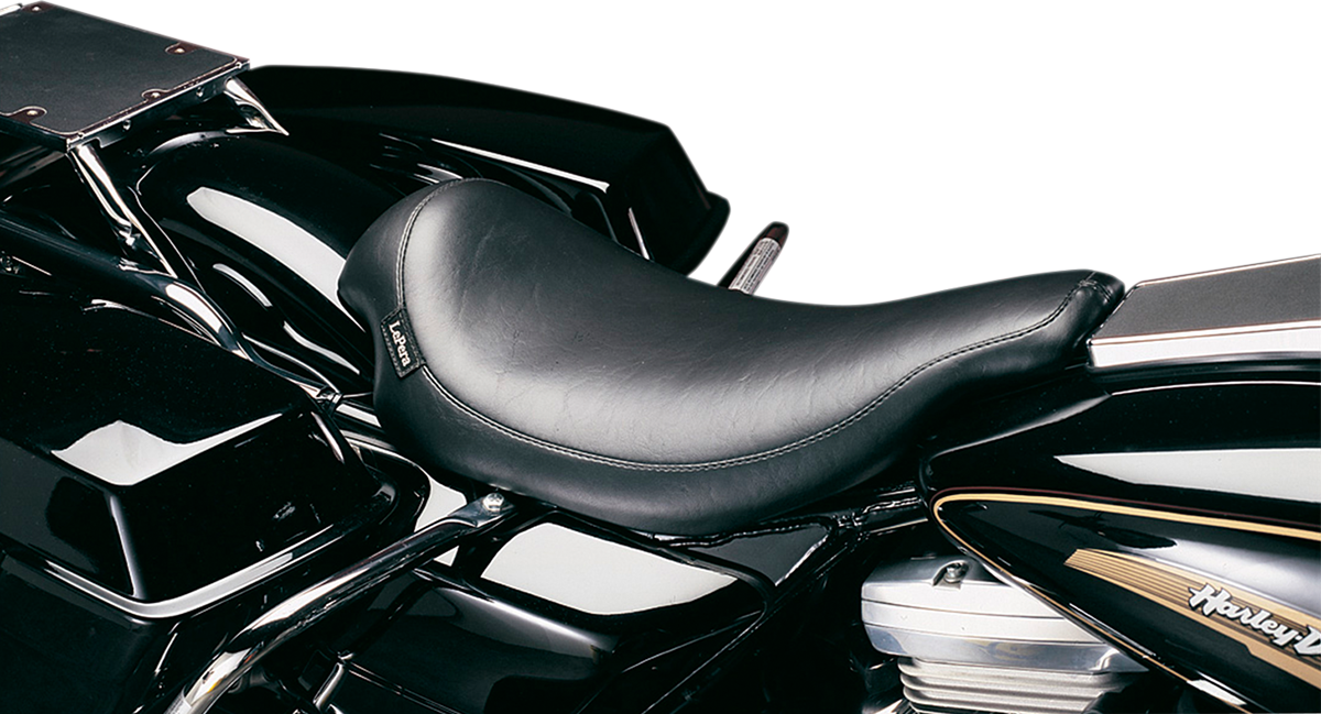 Le Pera Silhouette Solo Seat - Smooth - Black - FLT/FLHT '91-'96