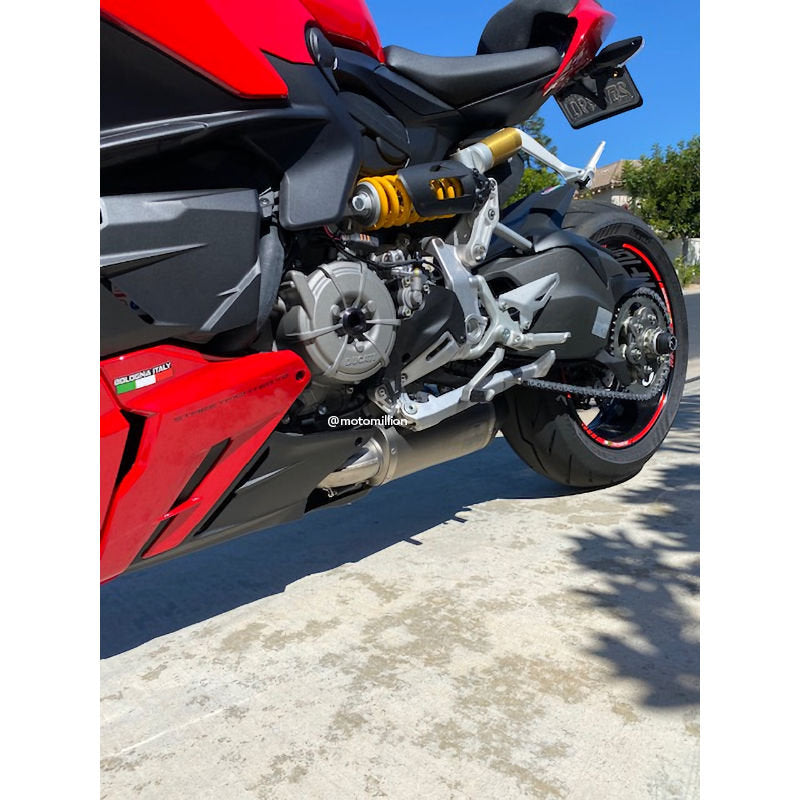 Arrow Works Slip On Racing Titanium Exhaust for Streetfighter V2