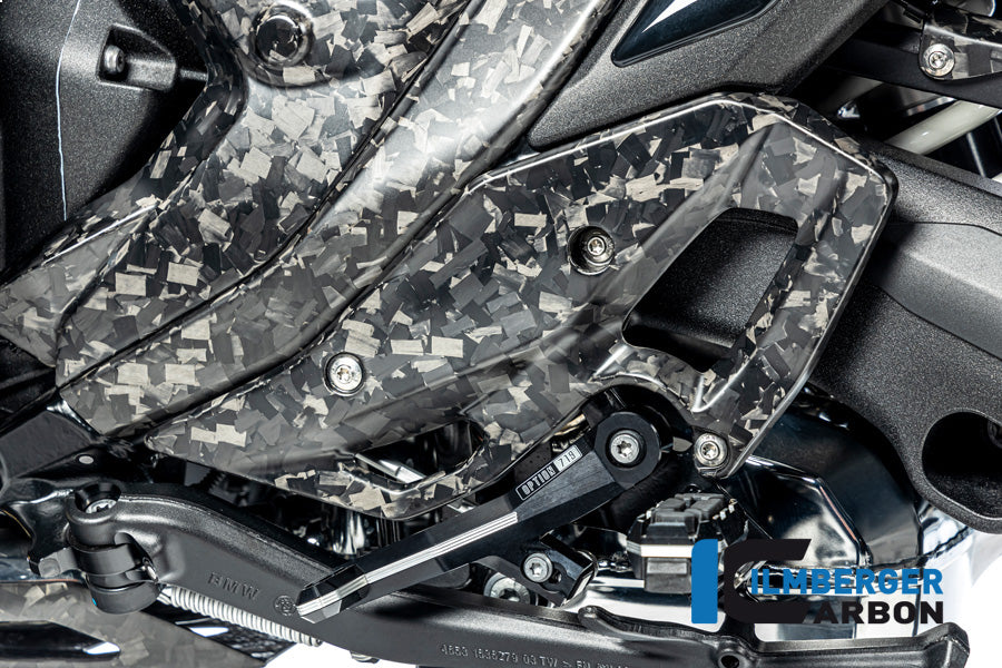 Ilmberger Carbon Heel Guard Left BMW R 1300 GS - Matte / Forged