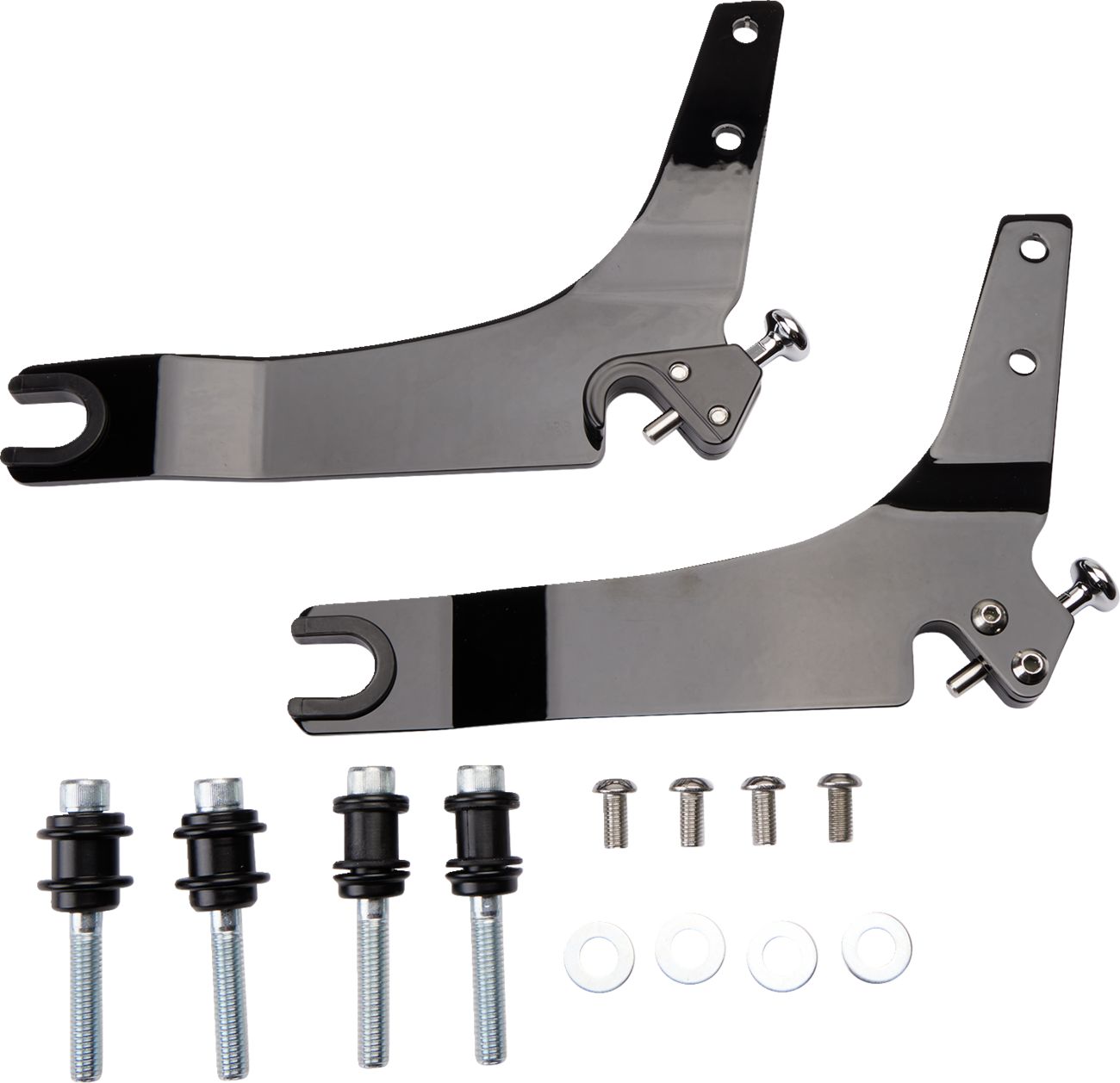 Cobra Backrest Kit - 11" - Black - FLHC/S