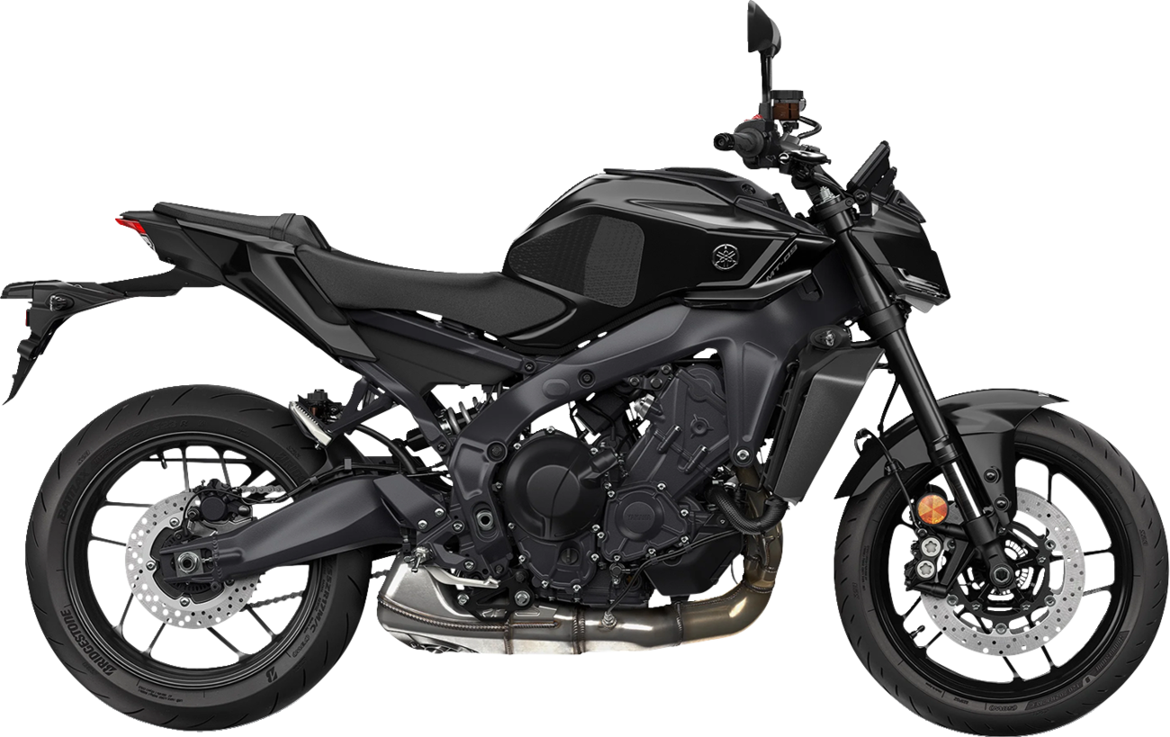 StompGrip Tank Grips - Icon - Black - Yamaha - MT '24-'25