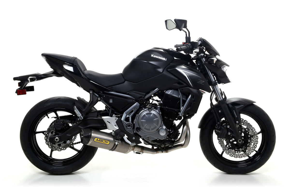 Race-Tech Titanium Slip On With Carbon End Cap