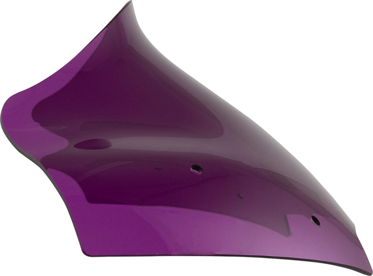 Klock Werks Kolor Flare® Windshield - 10" - Purple - '23-'25 FLTRX