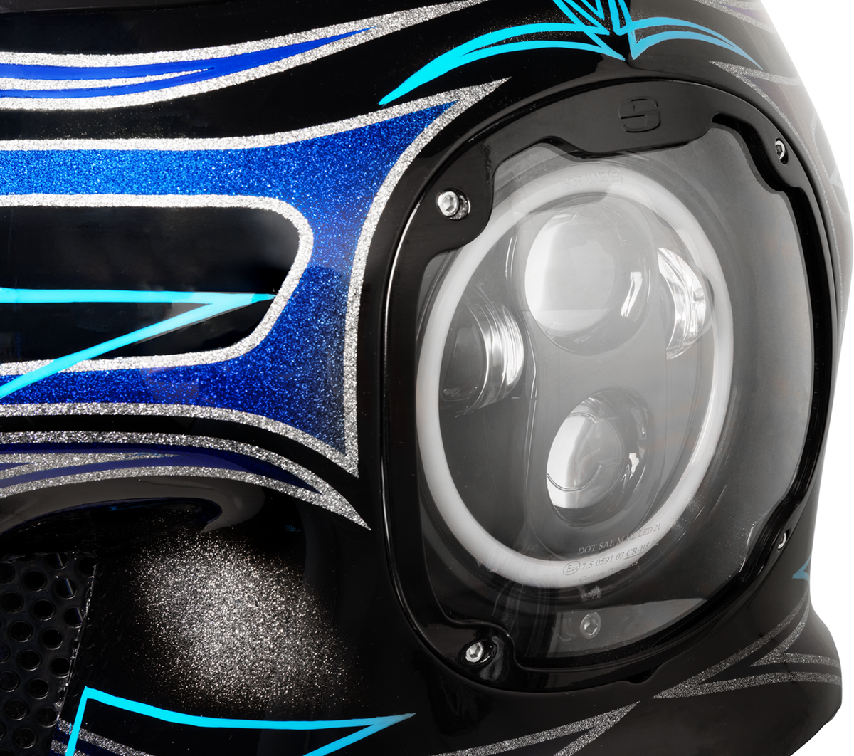 Custom Dynamics 5-3/4" LED Halo Headlamp