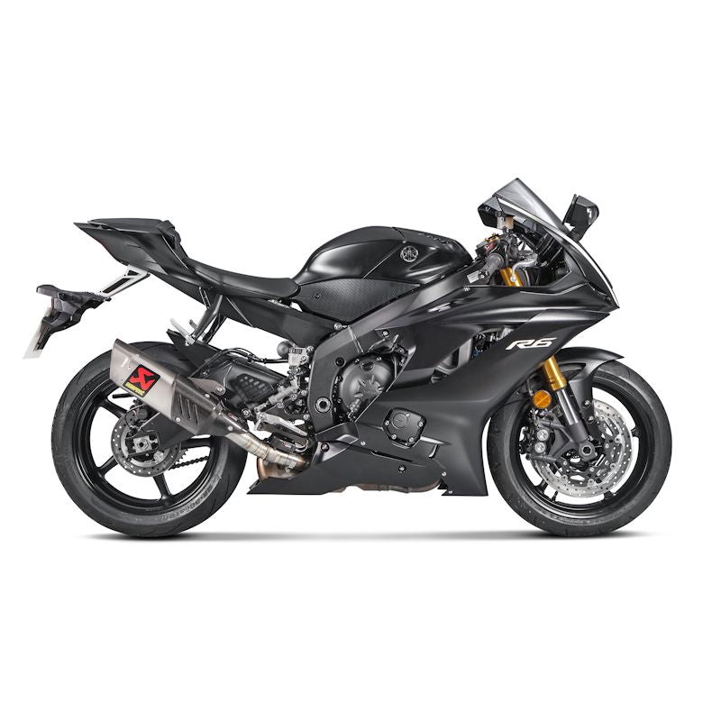 Akrapovic GP Slip On Titanium Exhaust Kit for Yamaha R6 2017 to 2019