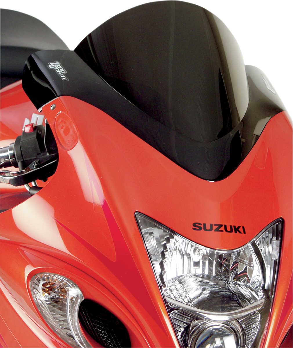 Zero Gravity Double Bubble Windscreen - Dark Smoke - Hayabusa