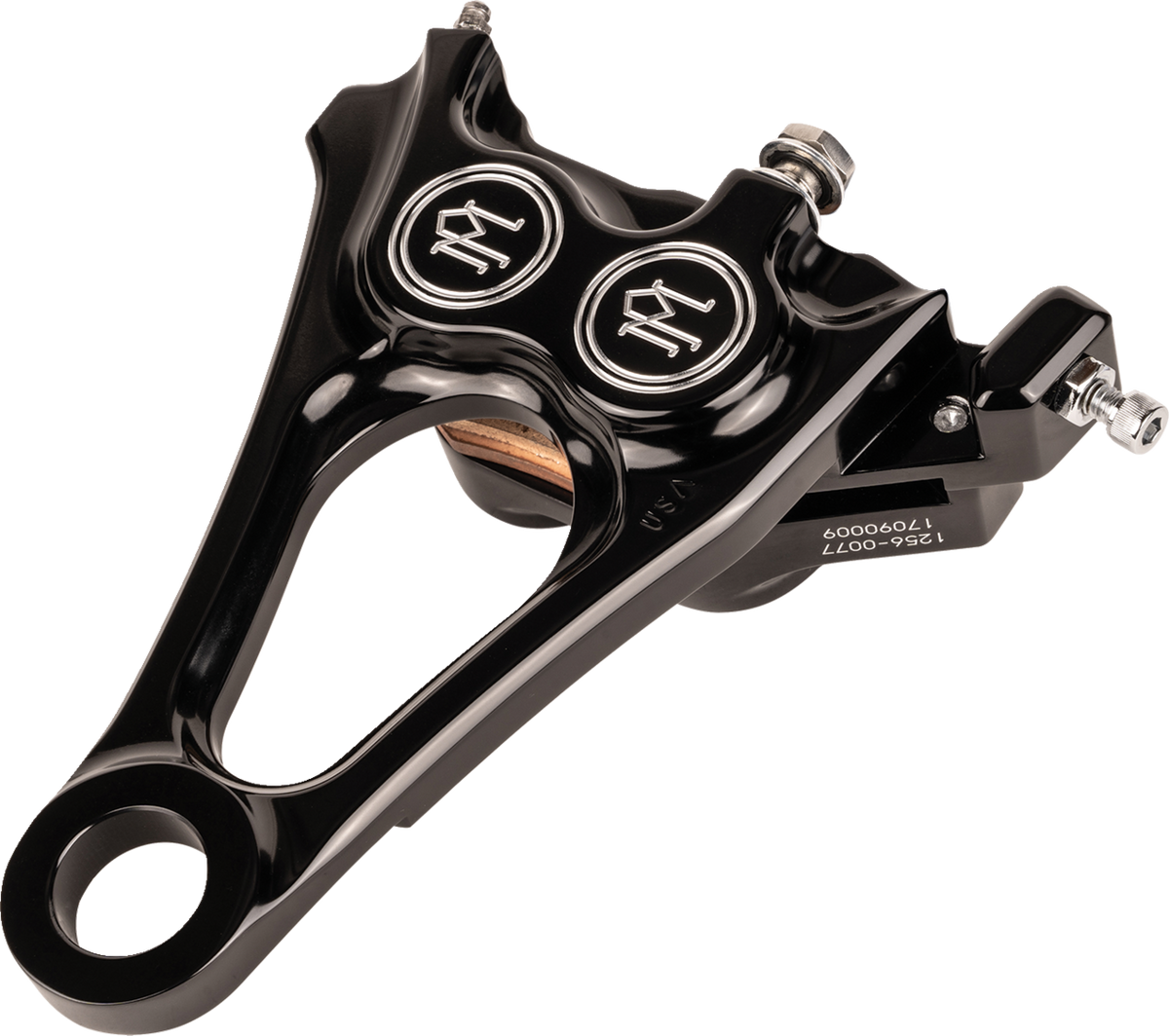 Performance Machine (PM) 4-Piston Differential-Bore Rear Caliper
