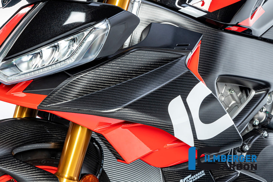 Ilmberger Carbon Wind Deflektor / Side Fairing Left Side Aprilia Tuono V4 From 2021 - Matte