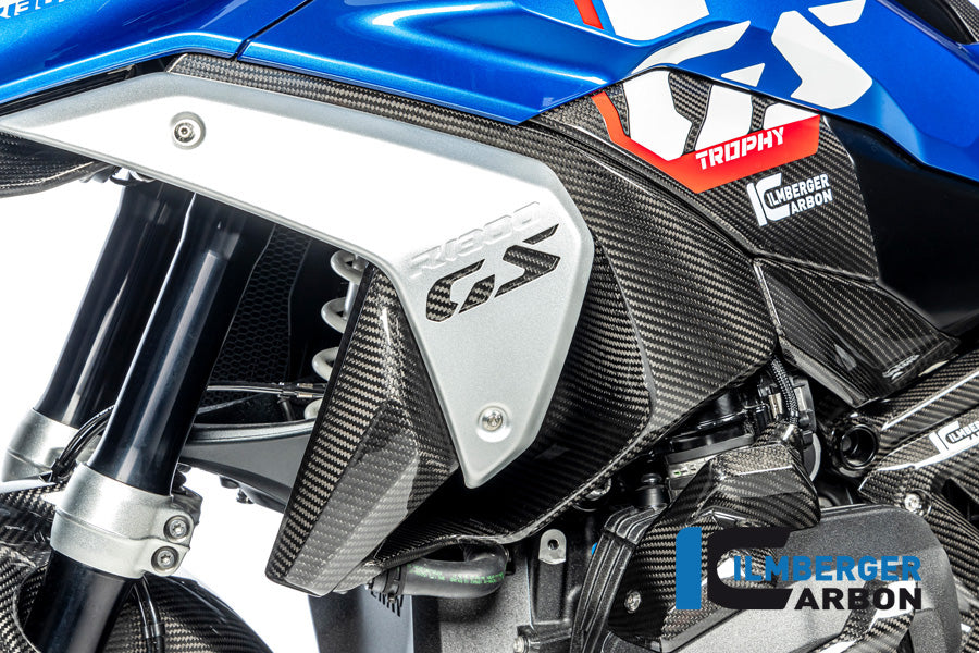 Ilmberger Carbon Air Vent Cover Left BMW R 1300 GS - Gloss / Twill