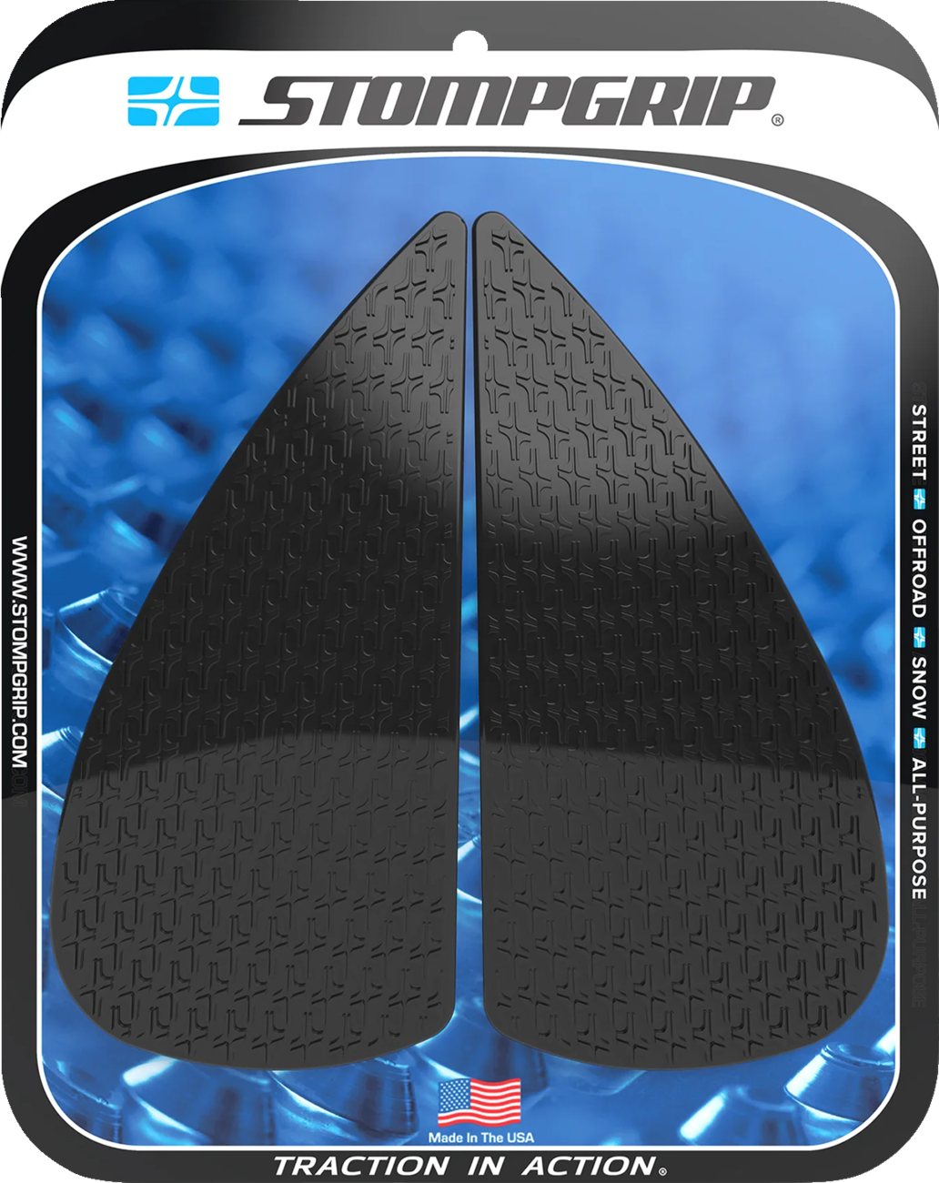 StompGrip Tank Grips - Icon - Black - KTM - RC '22-'24