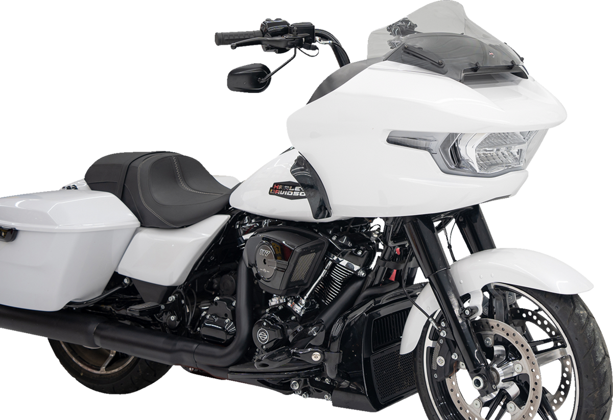 Klock Werks Sport Flare® Windshield - 10" - Clear - '23-'25 FLTRX