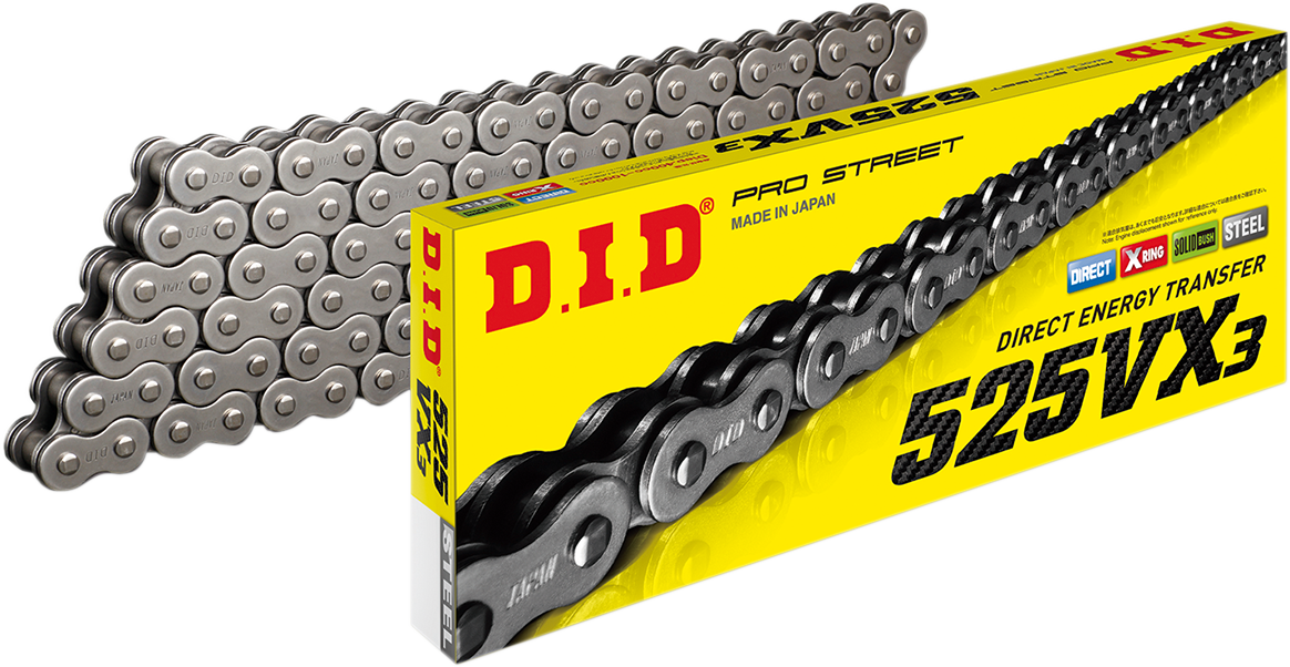 DID 525 VX3 Drive Chain