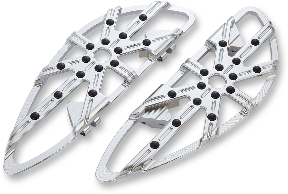 Arlen NESS 10 Gauge Floorboards - Driver - Chrome