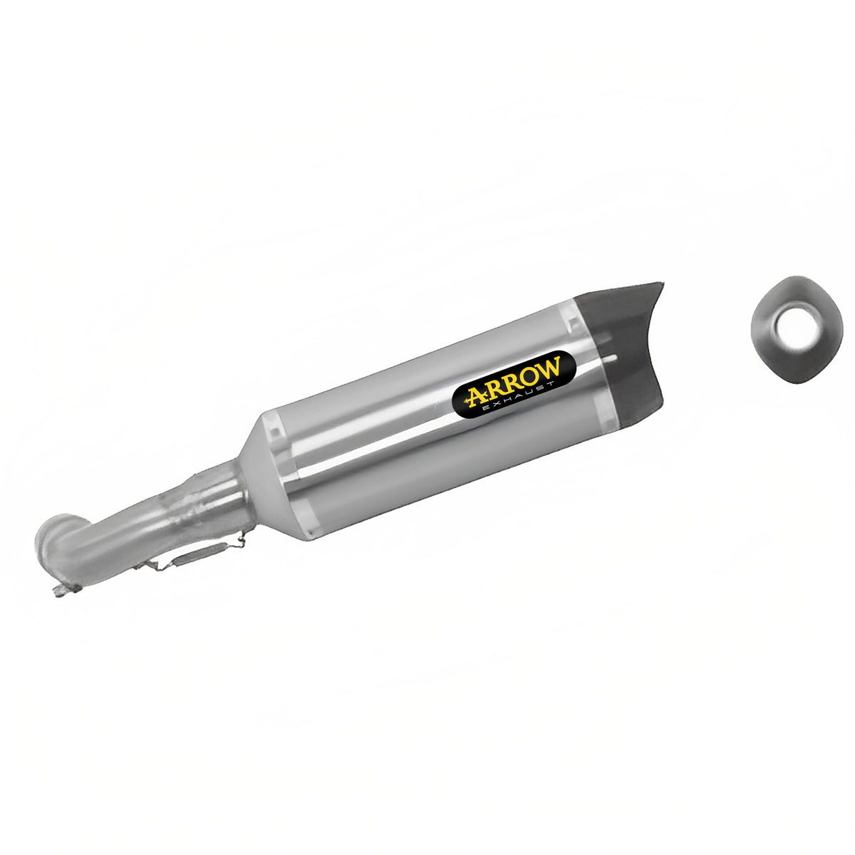 Arrow 71732PK Thunder Approved Titanium Slip On With Carbon End Cap