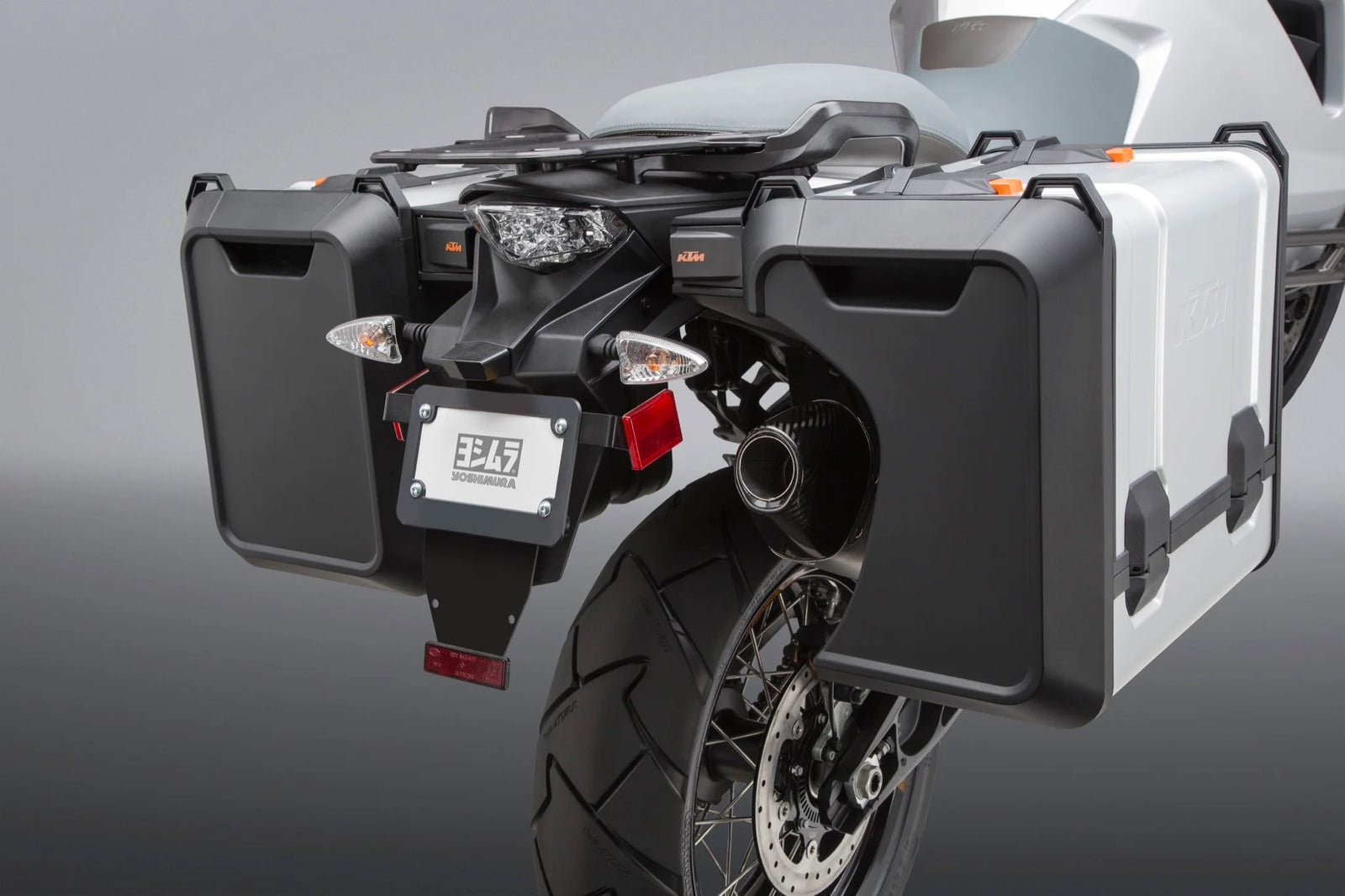 Yoshimura 1090/1190/1290 Adventure RS-4 Stainless Slip-On Exhaust, W/ Stainless Muffler