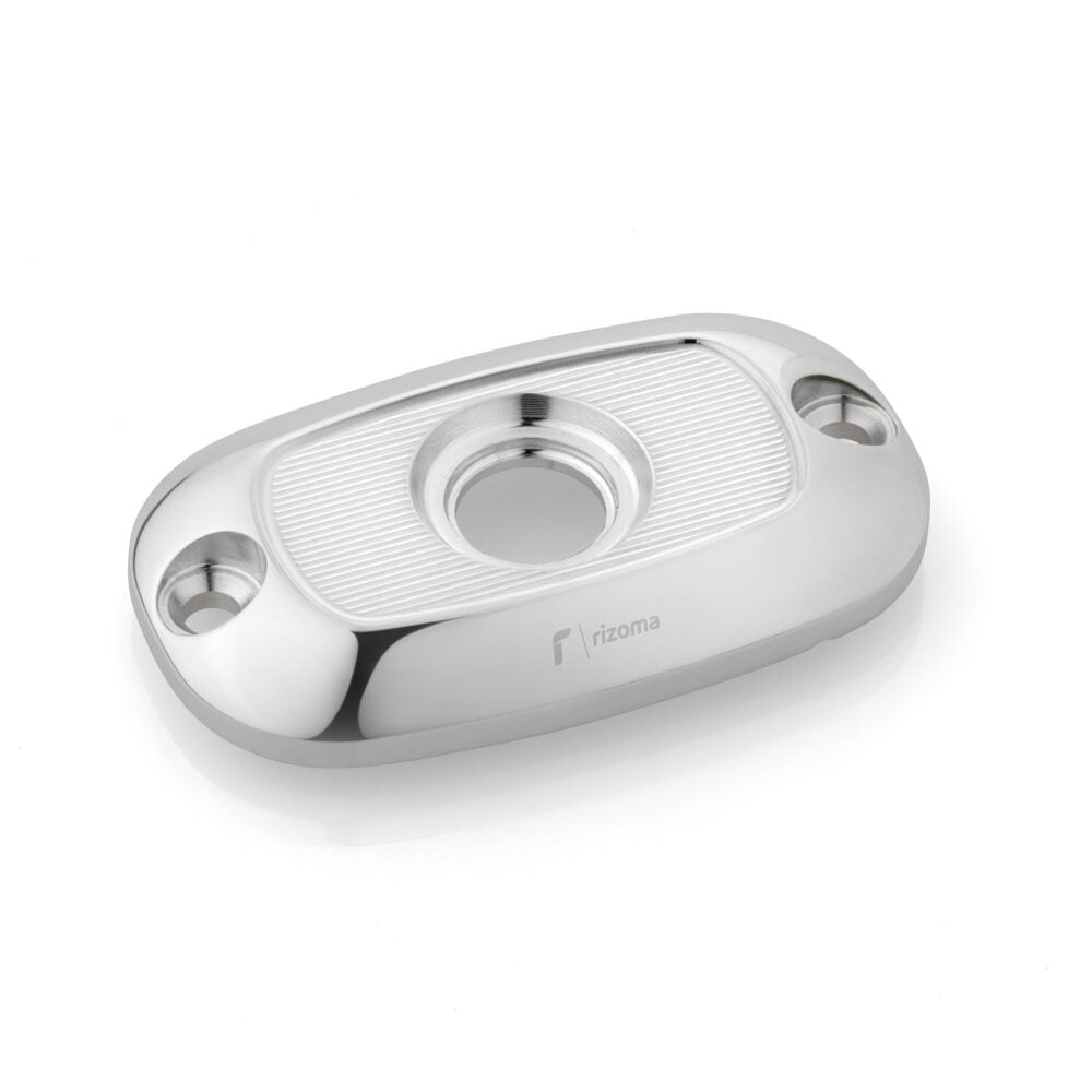 Rizoma Rear Brake Fluid Reservoir Cap - Silver
