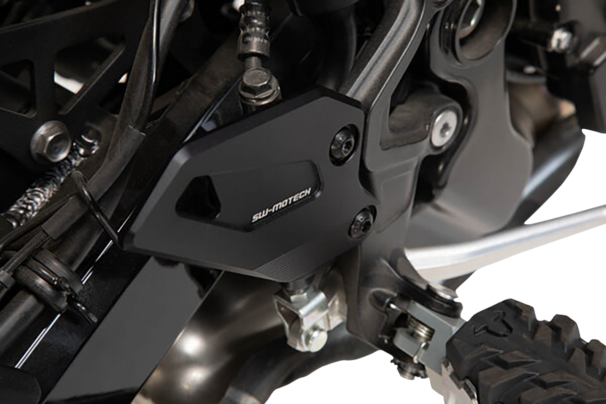 SW-Motech Heel Guard - Black - Kawasaki