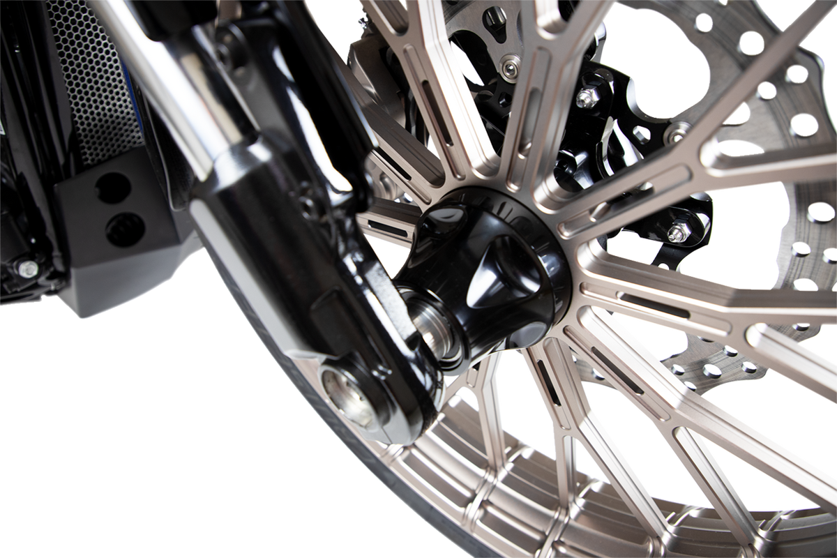Arlen NESS Hub - Cartridge - Front/Single Disc - Black - '08-'25 Touring/Trike