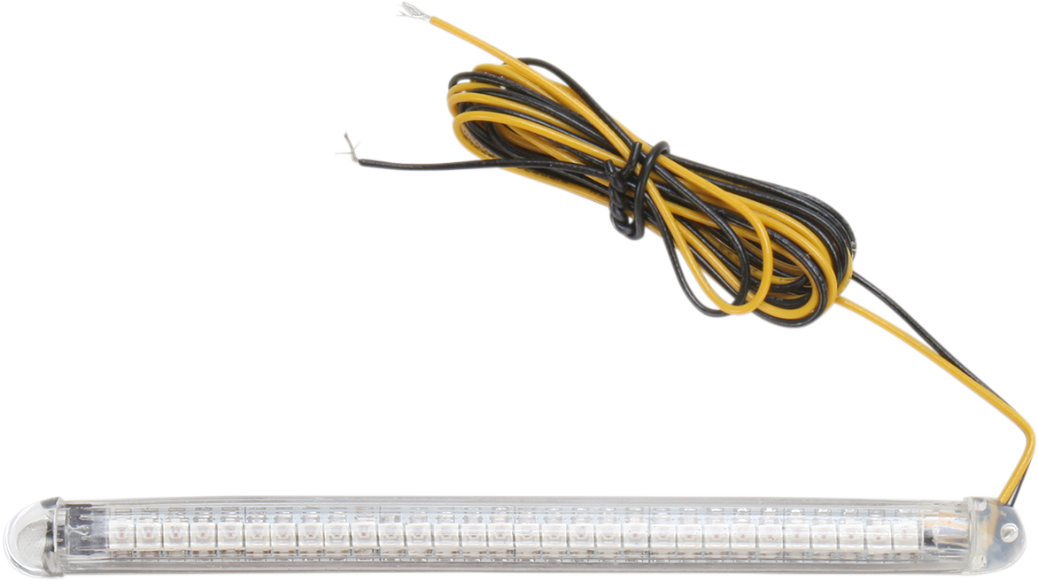 Custom Dynamics TruFLEX® LED Strip - 4-1/2" - Amber/Clear