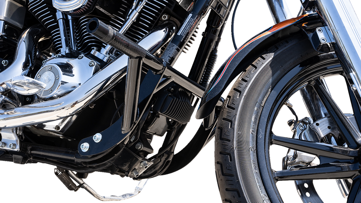 Burly Brand Brawler Kit - Black - HD Dyna