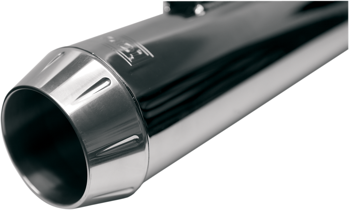 Bassani Xhaust End Cap - Polished - Short Megaphone
