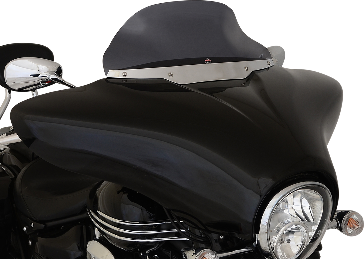 Klock Werks Flare® Windshield - 8-1/2" - Smoke - '10-'14 Stratoliner