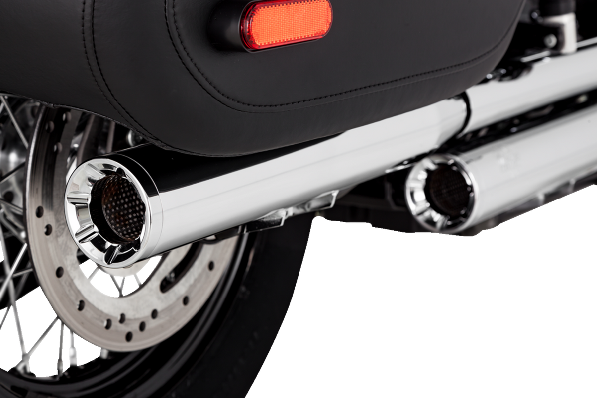 Vance & Hines Eliminator 300 Slip-On Mufflers - Chrome