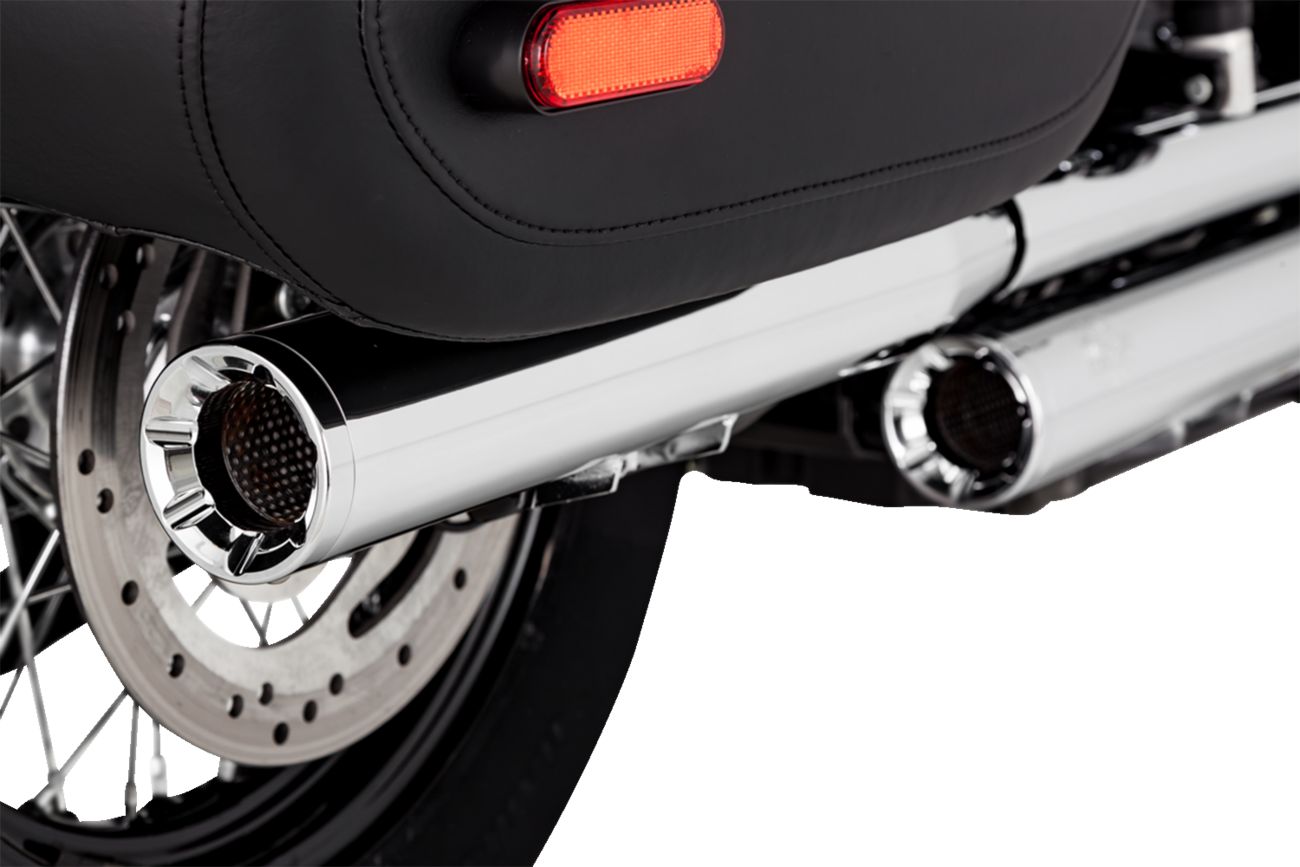 Vance & Hines Eliminator 300 Slip-On Mufflers - Chrome