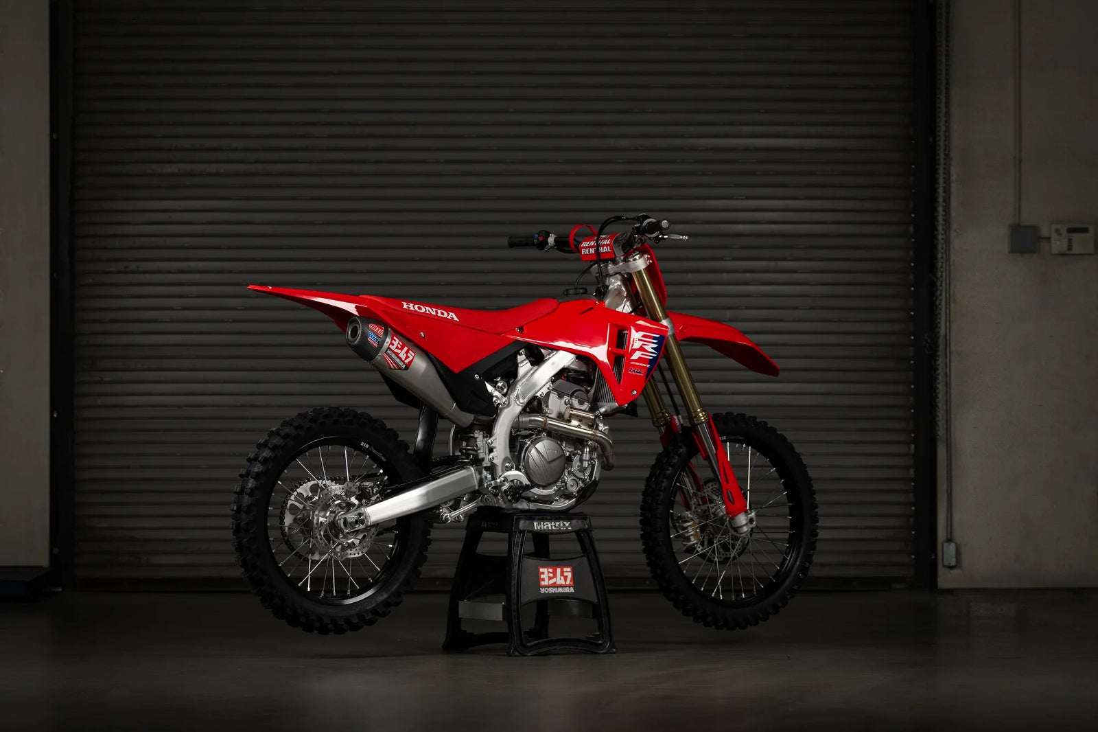 Yoshimura CRF250R/RX 25-26 RS-12 Stainless Full Exhaust, W/ Stainless Muffler