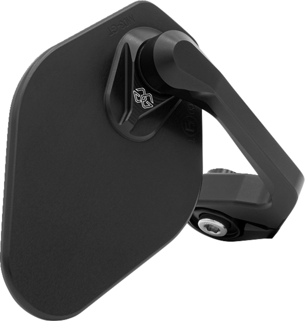 Gilles Tooling Mirror - STRATOS - Side View - Diamond - Black - Right/Left - Each