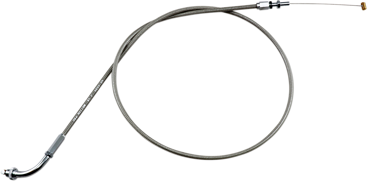 Motion Pro Armor Coat Stainless Steel Throttle/Idle Cable For Cruisers - Pull - VT600/750