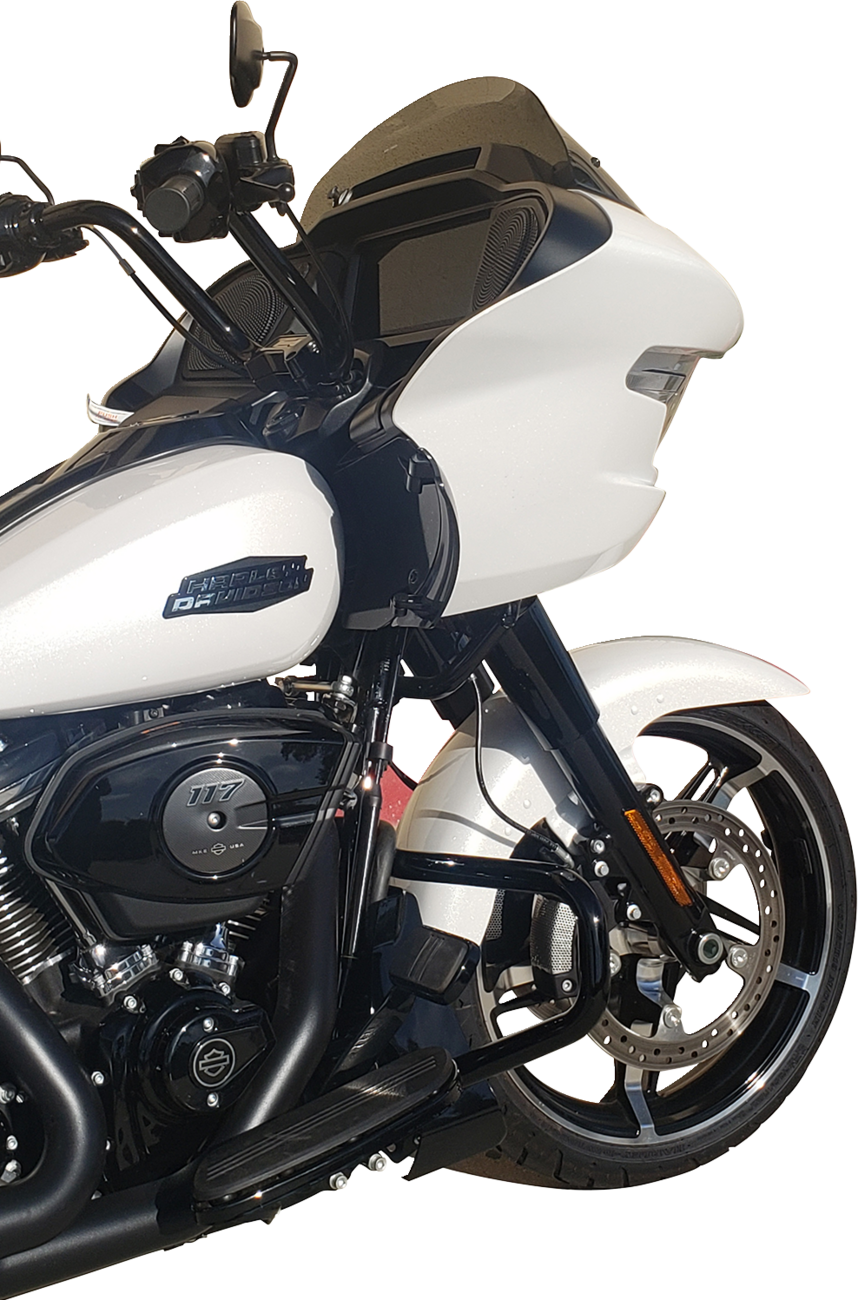 Wind Vest Windshield - 9-1/2" - Dark Smoke - FLTRX/SE/STSE