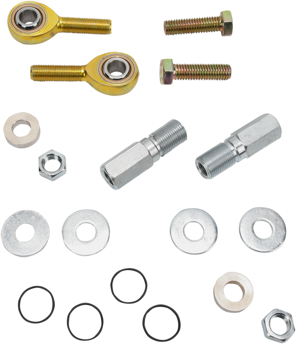 Burly Brand Adjustable Shock Lowering Kit - Rear - Lowers 0"-2" - Standard Finish