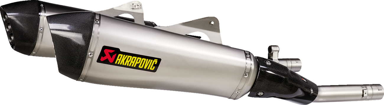 Akrapovic Slip-On Line Mufflers - Titanium - BMW K1600 GT & K1600 GTL