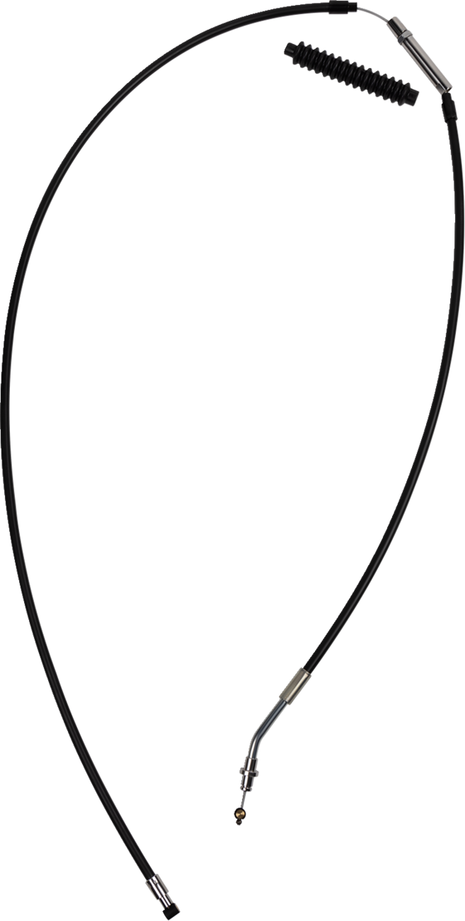 Barnett Black Vinyl Clutch Cable - Indian
