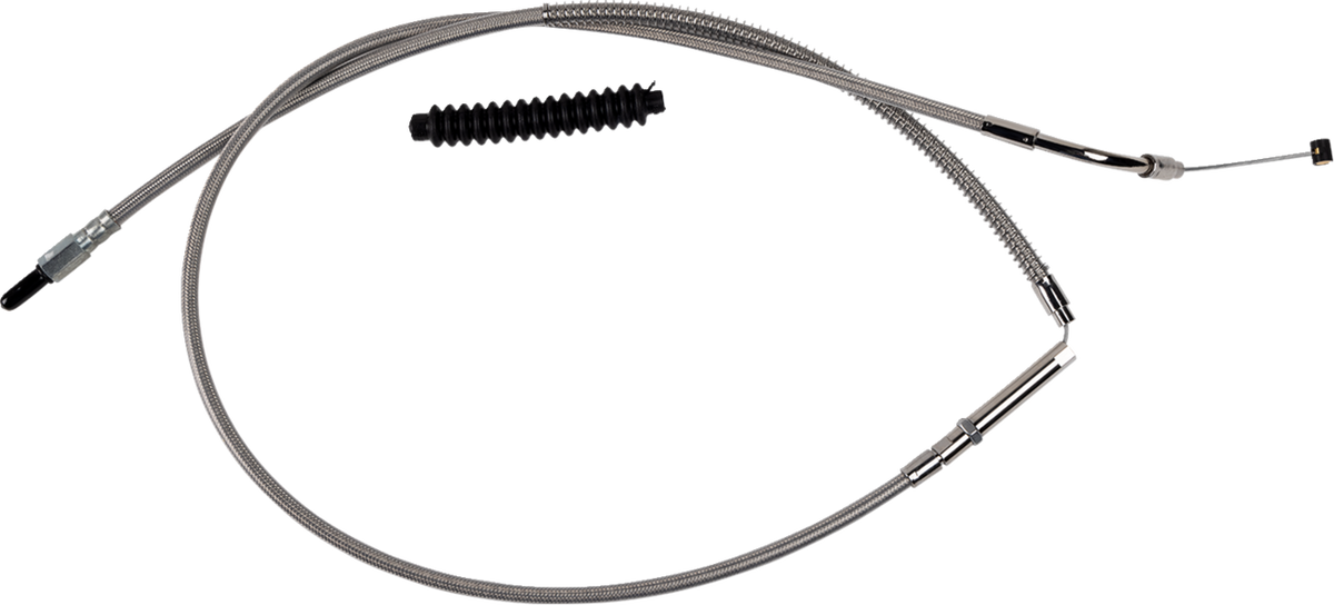 Barnett High-Efficiency Stainless Steel Clutch Cable For Harley-Davidson - Standard - '23-'24 FLTRXSE