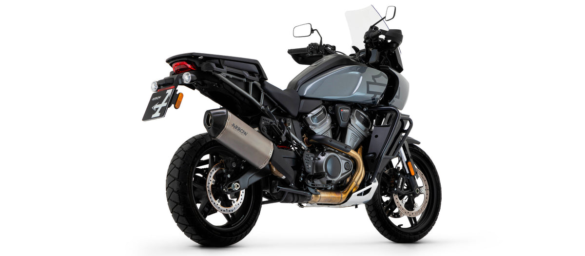 Arrow 72007SK Sonora Titanium Slip On With Carbon End Cap